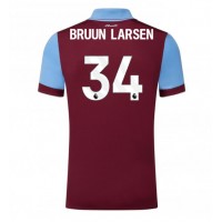 Stroje piłkarskie Burnley Jacob Bruun Larsen #34 Koszulka Podstawowej 2023-24 Krótki Rękaw